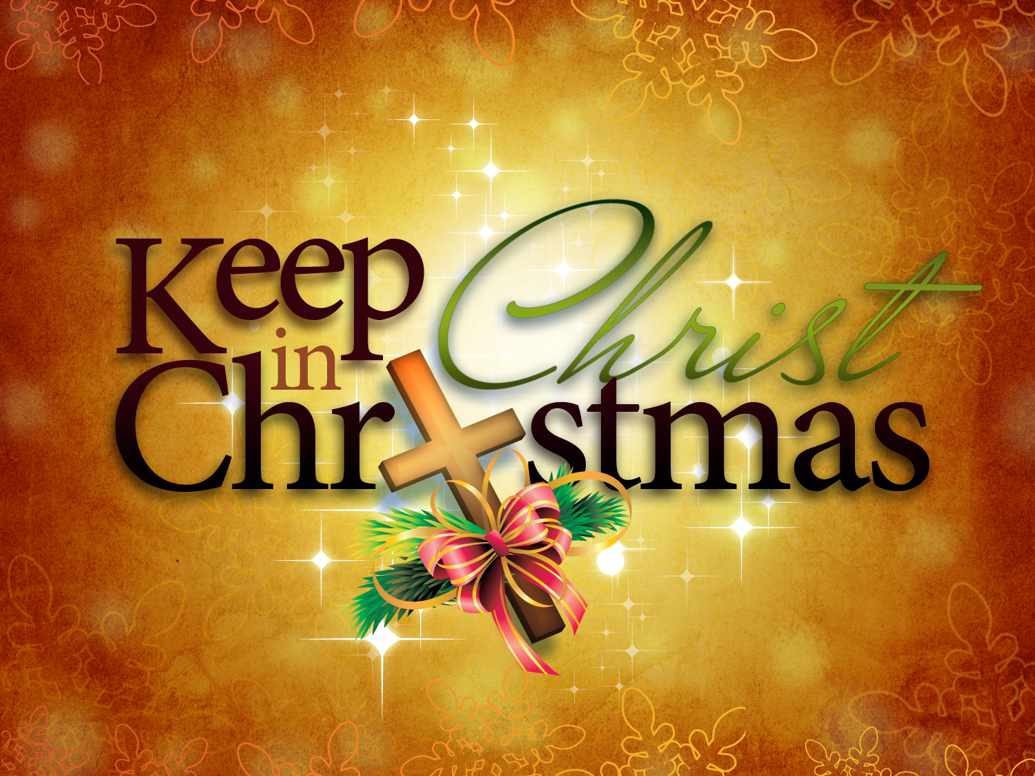 Keep Christ In Christmas