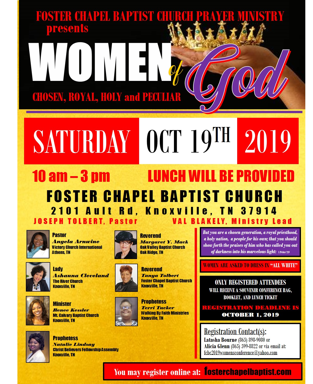 Women of God Conference Flyer