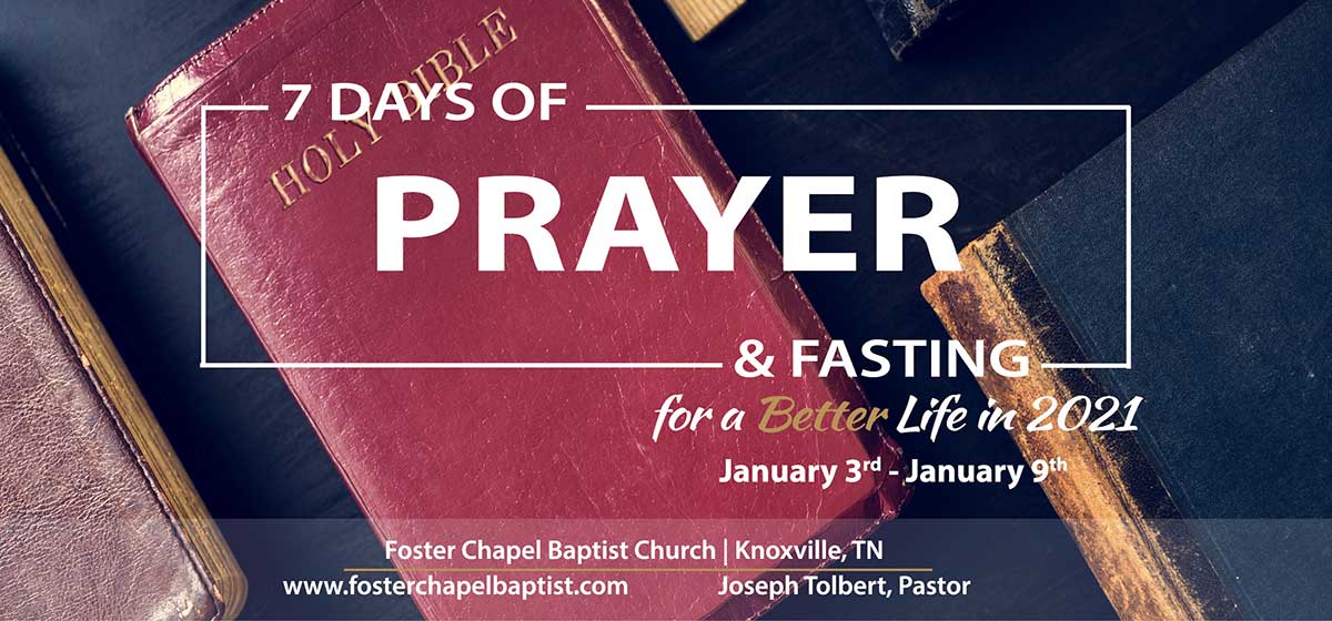 7 Days of Prayer & Fasting
