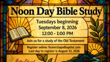 Noon Day-Bible-Studay-Sept
